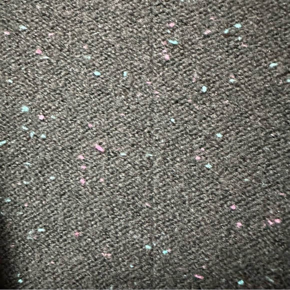 Something Navy Speckled Gray Oversized Grandpa Cardigan, Medium - Picture 3 of 8